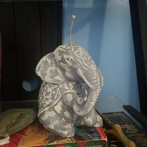 Elephant candle